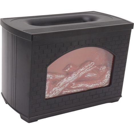 Diffuseur d'arômes pour foyer extérieur noir 270 ml sans BPA, humidificateur à brume et diffuseur d'huiles essentielles de bureau, 7,5 W, 5 V (1/5)