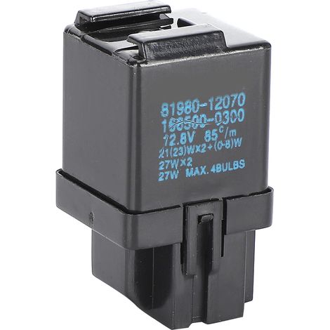 Relais de clignotant à 3 broches 81980-12070, compatible avec Corolla (1/5)