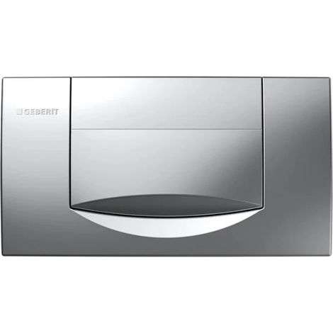 PLACCA DI COMANDO TWIN LINE MONO TASTO CROMATA GEBERIT 115.222.21.1