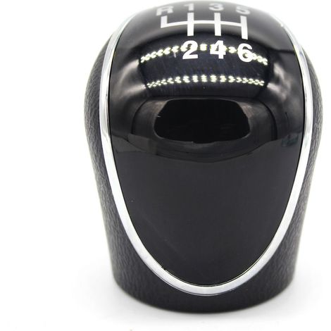 Suitable for Hyundai IX35 and Heyue, 6-speed gear knob, Hyundai gear knob, gear lever, black cover, 6 gears, one pack.--DTEKGAZ (1/4)