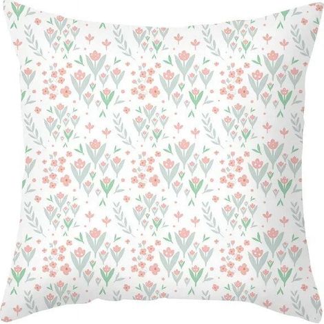 Taie D’Oreiller Coton Linen - Double Face - Pour Canapé Chaise Bureau Lit Extérieur - Disponible En Plusieurs Dimensions (1/5)