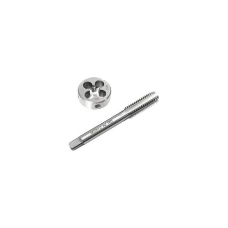 M10 X 1 Tarauds et Filières Métriques, Filetage Métrique Taraud en Acier, Kit de Taraudage Filetage, Tarauds et Filières Hss, M10 x 1,0 mm (1/5)