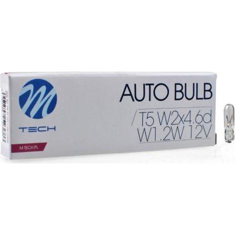AMPOULE HALOGENE T5 12V 1.2W (BOITE DE 10) MTECH