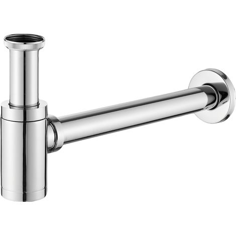 LOMAZOO Siphon de vidange 44 mm - Chrome