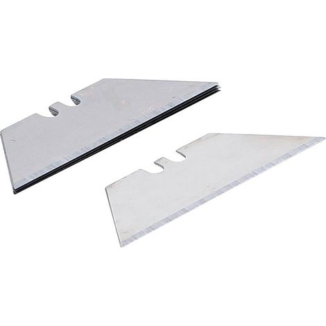 Jeu de Lames Trapézoïdales 0,6 x 12 mm - 5 pcs - Acier, Tranchant Précis - Pro - D-Work (1/5)