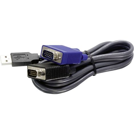 trendnet TK-CU15 câble KVM USB 15 pieds pour bureau