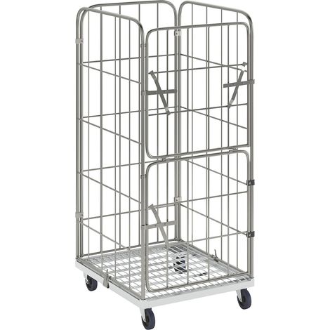 FRANKEL kaiserkraft, Roll-conteneur MODULAIRE, socle roulant en