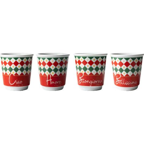 Bialetti Tricolore tazón Multicolor Café expreso 1 pieza(s) (1/2)