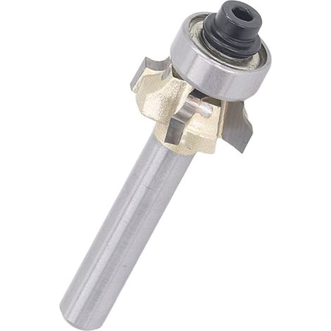 Outils de chanfreinage et de biseautage pour le travail du bois, couteau à arrondir à quatre cannelures inversées à queue de 1/4, pour le scellement et l'arrondi des bords, 1/4R2.517.5 (1/5)