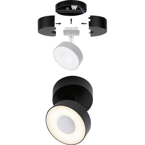 Paulmann Lampada base per sistema URail Nero (1/5)