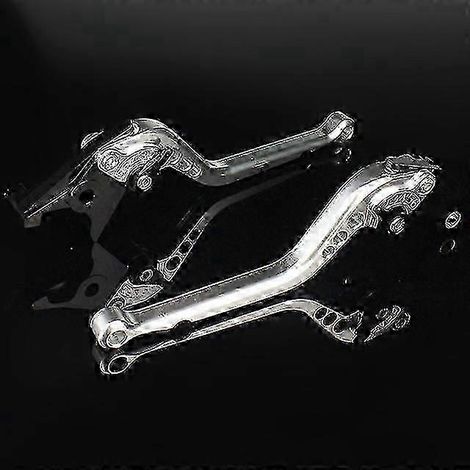 Leviers de frein et d'embrayage 3D uniques pour moto Honda CBR900RR CBR900RR 1993-1999, accessoires de poignée de frein pour moto (long, argenté) (1/5)
