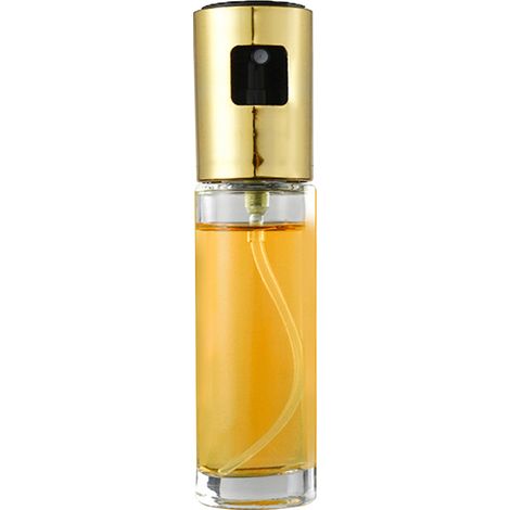 Flacon vaporisateur en verre réutilisable - Distributeur d'huile pour la cuisine - Vaporisateur pour vinaigre, eau, jus et huile pour la cuisson - Vaporisateur d'huile pour friteuse à air chaud, barbe (1/5)