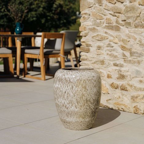 Vaso GALILEE 40x50cm tigre bianco (1/5)