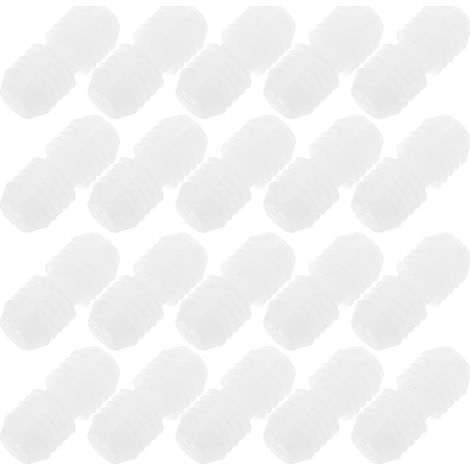 100 Pièces Fixations Invisibles Inserts Écrous en Plastique (1/5)