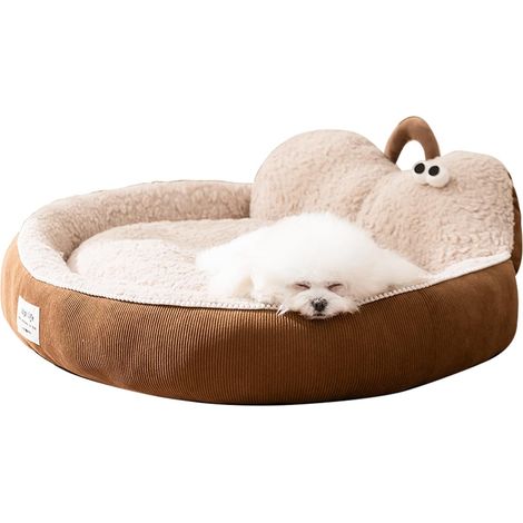 Panier Rond en Forme De Donut pour Chat, Coussin Lavable De Luxe pour Chien, Canapé Moelleux pour Chien, Nid pour - MMCD-ZGL-05518 (1/5)