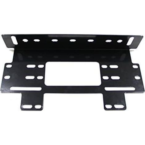 Support de plaque d'immatriculation pour pare-chocs avant de voiture SKUNTUGUANG - pour les feux tout-terrain, les feux de travail à LED, les barres lumineuses à LED, etc. (1/4)