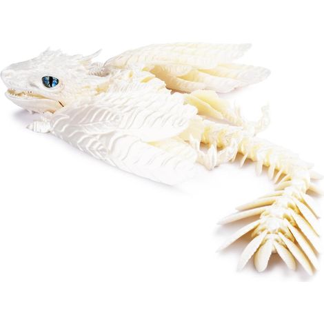 3D-gedrucktes, gefiedertes Wyvern-Drachenspielzeug, robustes Dekomodell für Wohnzimmer und Schlafzimmer
