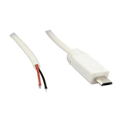Câble confectionné Micro USB-B mâle avec extrémités ouvertes BKL Electronic 10080105 mâle, droit 1.8 (1/2)