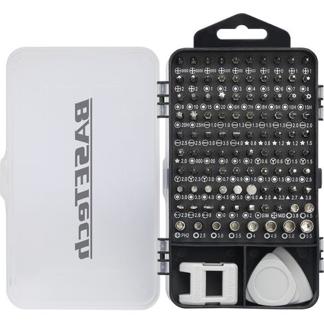 Basetech BT-2247898 Bit-Set 116teilig inkl. Bithalter-Schraubendreher (1/5)