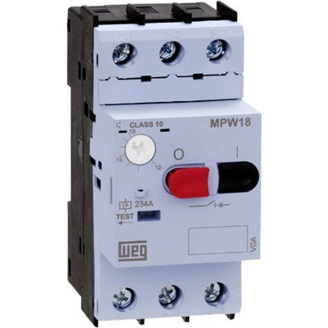 WEG 12429368 MPW18-3-D016 Motorschutzschalter einstellbar 1.6 A 1 St. (1/4)