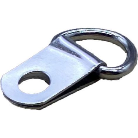 Anneau de suspension à un seul trou pour cadre photo, crochet décoratif pour tableau, boucle de suspension semi-circulaire écologi (1/5)