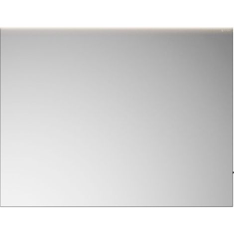 burgbad Eqio espejo iluminado con luz LED superior, 1 interruptor