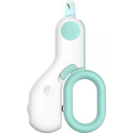Trimmeur D Ongles Pour Animaux - Lampe LED À 2 Modes - Lame En Acier Inoxydable - Poignée Ergonomique Antidérapante - 10,5 X 6,2 Cm - 1 Pièce (1/5)