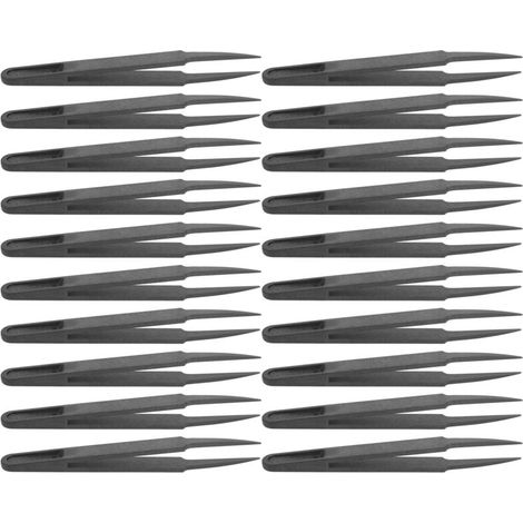 Strong 20pcs et Pincettes avec une Longue Durée de Conservation pour les Composants électroniques Confidentiels 93303 (1/5)