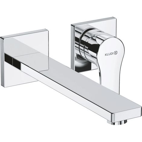 KLUDI ZENTA SL Unterputz-Waschtisch-Zweiloch-Wand-Einhandmischer, (1/3)