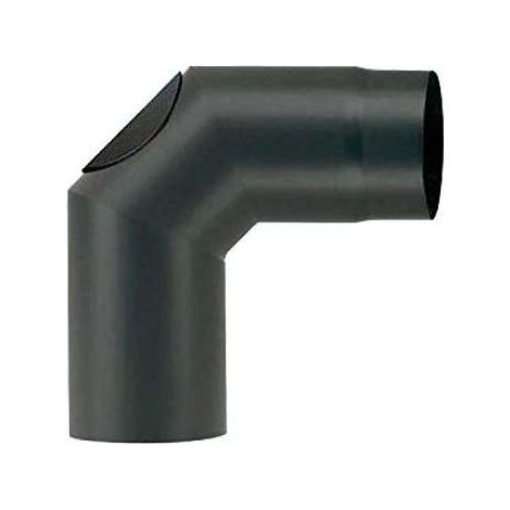 Ala Gomito Acciaio 90 14 Nero Ispezionabile 2Mm (1/2)