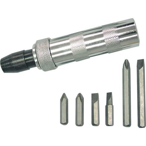 Clé visseuse boulonneuse Mega 6 embouts poignée ergonomique