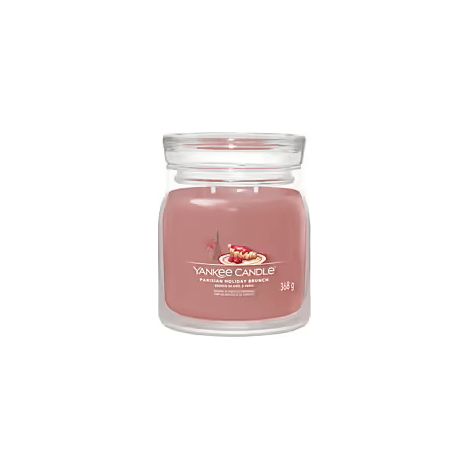 Yankee Candle Brunch di Natale a Parigi candela rosa elegante