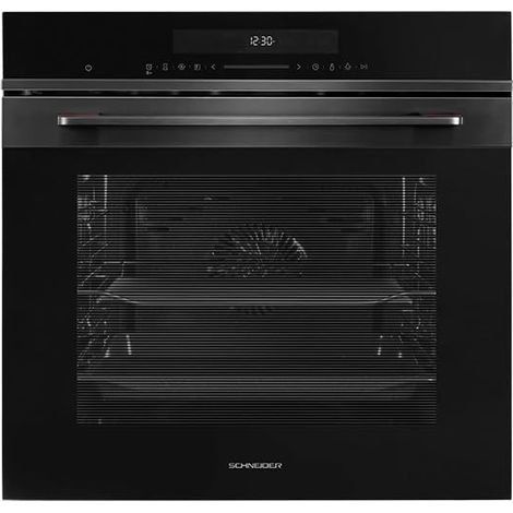 SCOP72HIDX-SCHNEIDER Four pyrolyse 72L noir multifonction 4 portes