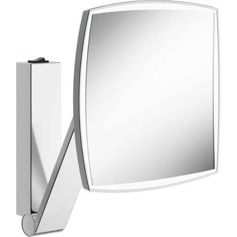 KEUCO iLookmove Kosmetikspiegel, beleuchtet, eckig, mit