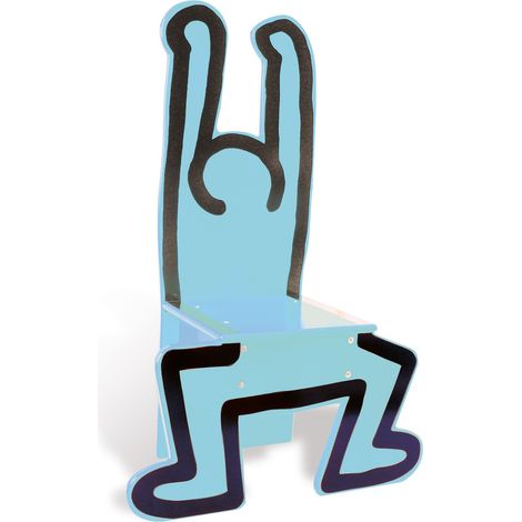 Vilac 48 x 23 x 72 cm Keith Haring Chair (Blu)