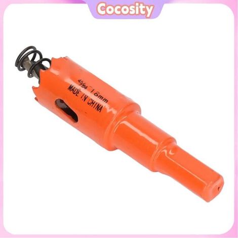 Cocosity Bi bits de trous de métal (25mm)) -trou HSS Propre Scie Cloche Bimétallique quincaillerie 45/64 pouces (18 mm) (1/5)