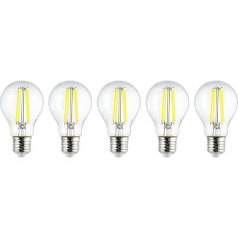 Sygonix SY-5781466 LED EEK A (A - G) E27 3.8 W = 60 W Warmweiß (Ø x H) 60 mm x 104 mm Filament 5 St (1/3)