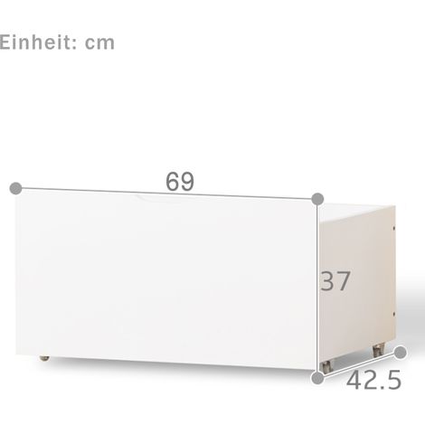 2 tiroirs,à utiliser avec le lit de camp
