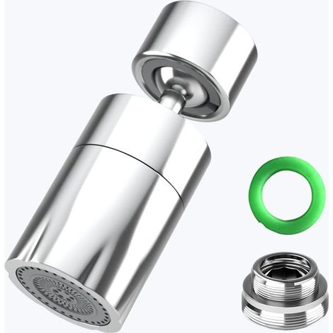 Robinet de cuisine pivotant 360 mm FM22/M24 avec adaptateur (1/5)