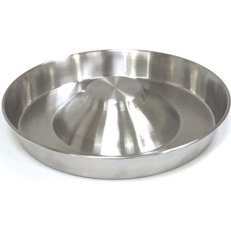 Set 3 ciotole in acciaio Puppy Slow Eating per cani e gatti: 3 ciotole 28x4 cm