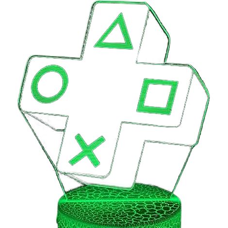 1 Lampe de nuit tactile, LED colorées, base effet fissuré, design artistique, pour salle de jeux (1/5)