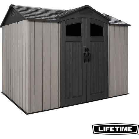 Lifetime – Abri de jardin en polyéthylène haute densité 5.6 m2 – Résistant aux UV – Montage facile – 60476 (1/5)