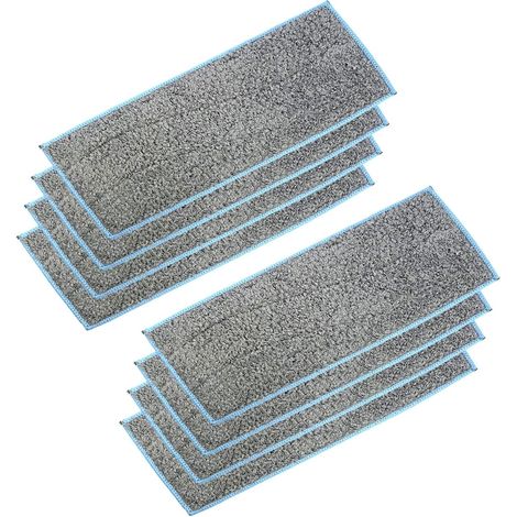 Adecuado para paquetes de 8 almohadillas: almohadillas de limpieza húmedas lavables y reutilizables para el robot fregona iRobot Braava Jet m6 (6110) (6012) (6112) (6113) Ultimate. (1/5)