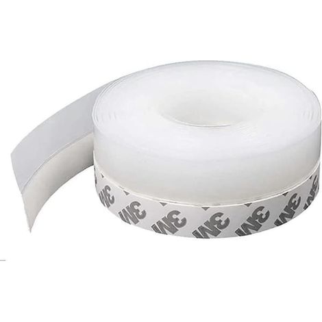 Joint d'étanchéité, joint d'étanchéité en silicone auto-adhésif pour porte, fenêtre 35 mm (1/4)