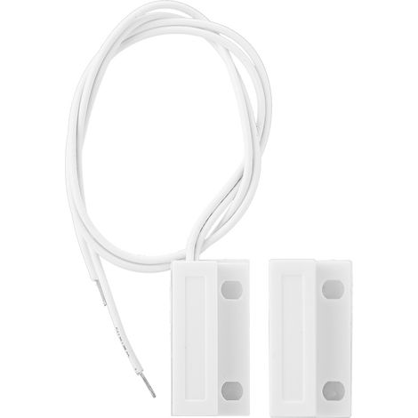 Capteur d'Alarme Magnétique pour Porte/Fenêtre avec Interrupteur à Lames Reed - Sécurité Domicile (1/5)