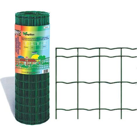 Rete Papillon "Yard" 76X63Mm H150Cm 25Mt Plasticata Sgs (1/2)