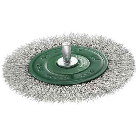 SPAZZOLA CIRCOLARE INOX CON GAMBO 'SIT' Ø mm 80