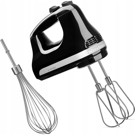 Klassischer 5KHM5110EOB Handmixer, Schwarz