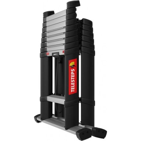 Telesteps – Échelle télescopique Combi Line 3 m – Charge maximale 150 kg – Marches larges 80 mm – Système de verrouillage sécurisé