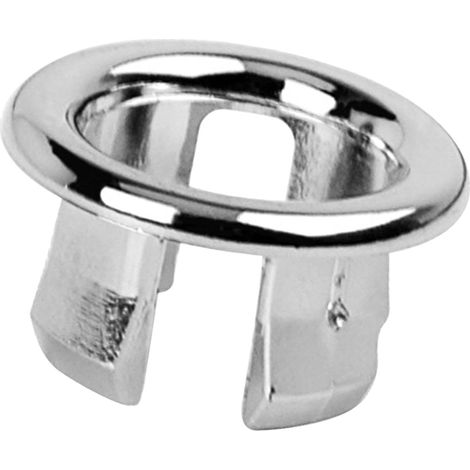 1 Anneau De Trop-Plein, Diamètre 22-24 Mm, Design Stable, Finition Brillante, Pour Lavabo Et Baignoire (1/5)